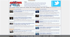 Desktop Screenshot of 4nieuws.be