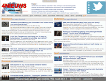 Tablet Screenshot of 4nieuws.be